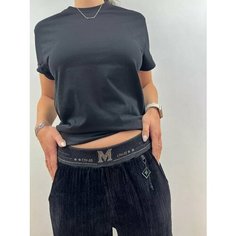 Брюки классические , размер 6XL, черный Нет бренда