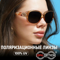 Солнцезащитные очки OPKOPTICA, коричневый/оранжевый