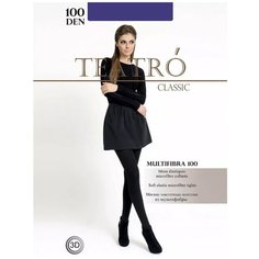 Колготки TEATRO Multifibra, 100 den, размер 2/S, violet ultra