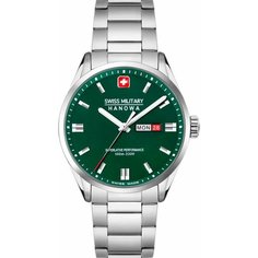 Наручные часы Swiss Military Hanowa, зеленый