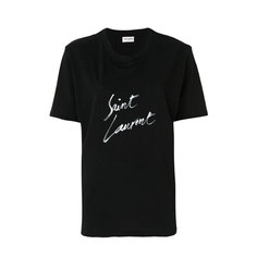 Футболка Yves Saint Laurent, размер XS, черный