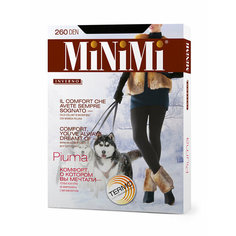 Колготки MiNiMi Piuma, 260 den, размер 2/S, nero черный