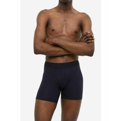 Трусы H&M, комплект из 3 шт., размер M, розовый/черный/серый