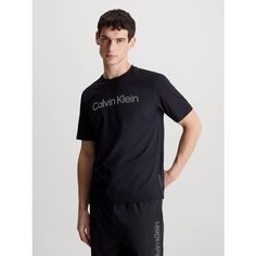 Футболка спортивная Calvin Klein Sport, размер S, черный