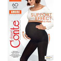 Колготки Conte elegant AMORE, 60 den, размер 5XL, Nero=Чёрный