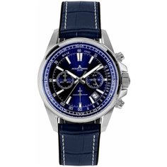 Наручные часы JACQUES LEMANS Sport, синий/серебряный