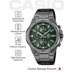 Наручные часы CASIO Edifice, зеленый/черный