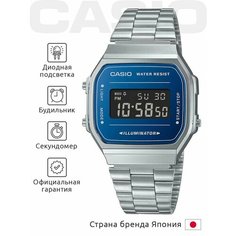 Наручные часы CASIO, черный/серебряный/синий