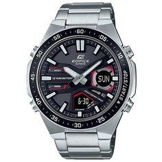 Наручные часы CASIO Edifice, черный/серебряный