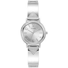 Наручные часы GUESS, серебряный