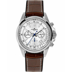 Наручные часы JACQUES LEMANS Sport, серебряный/коричневый