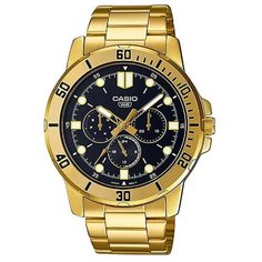 Наручные часы CASIO Collection, черный/золотой/белый