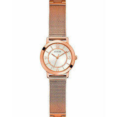 Наручные часы GUESS Dress, серебряный/золотой