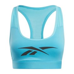 Топ спортивный Reebok, размер S, голубой