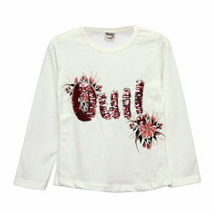 Лонгслив Narmini Kids, размер 4, молочный