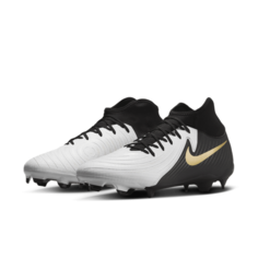 Бутсы NIKE, размер 8.5, белый/черный