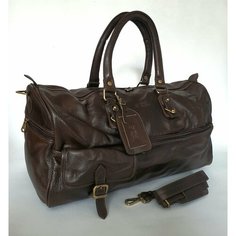Сумка дорожная Black Buffalo, 40 л, 23х26х55 см, ручная кладь, серо-коричневый
