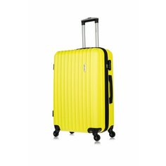 Чемодан Lcase Krabi, размер L, Желтый