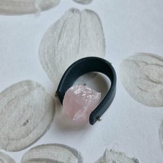 Кольцо ЛЕТО JEWELRY, размер 15, розовый