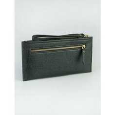 Кошелек Skin, фактура зернистая, black