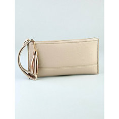 Кошелек Skin, фактура зернистая, beige
