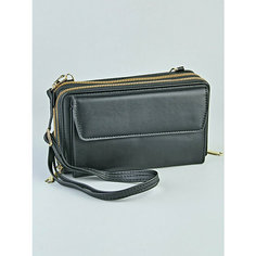 Кошелек Skin, фактура гладкая, black