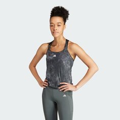 Майка adidas Train Essentials AOP Flower Tie-Dye Tank, размер M, grey five/carbon
