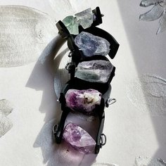 Кольцо ЛЕТО JEWELRY, флюорит, размер 16, зеленый
