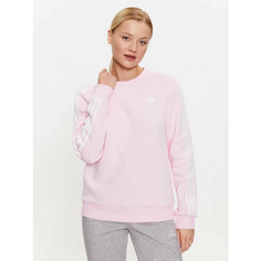 Свитшот adidas Essentials 3-Stripes, размер L, , розовый