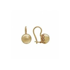 Серьги красное золото, 585 проба Best Gold