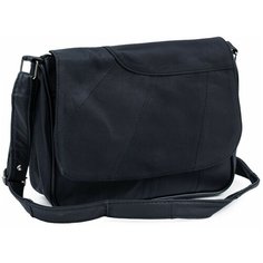 Сумка кросс-боди , фактура гладкая, синий Unvers Leather Istanbul
