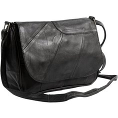 Сумка кросс-боди , фактура гладкая, черный Unvers Leather Istanbul