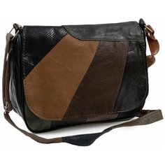 Сумка кросс-боди , фактура гладкая, мультиколор Unvers Leather Istanbul