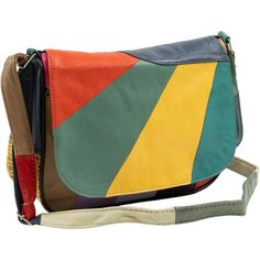 Сумка кросс-боди , фактура гладкая, мультиколор Unvers Leather Istanbul