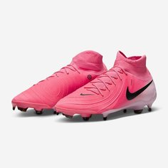 Бутсы NIKE, размер 7.5, розовый
