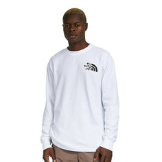 Лонгслив The North Face, размер S, , белый