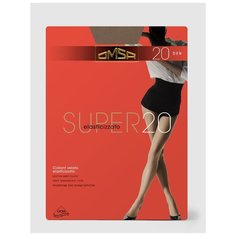 Колготки Omsa Super, 20 den, 3 шт., размер 4, fumo