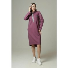 Платье Elena Tex П-120, размер 56, брусничный