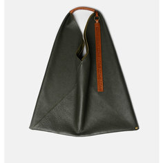 Сумка CNS - COINED IN STONE, фактура зернистая, зеленый