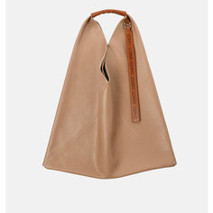 Сумка CNS - COINED IN STONE, фактура зернистая, бежевый