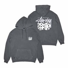 Худи Stussy Stussy Australia Pair Of Dice Pigment Grey, размер М, , серый
