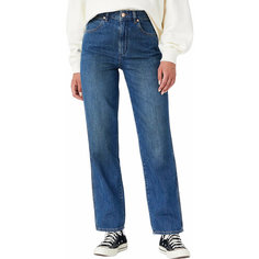 Джинсы широкие Wrangler, размер 34/32, синий