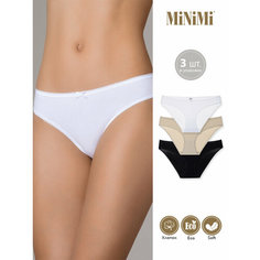 Трусы MiNiMi, комплект из 3 шт., размер 52/XXL, мультиколор
