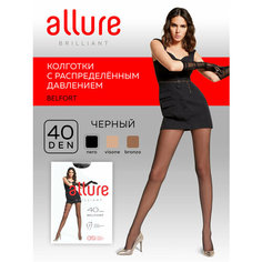 Колготки Pierre Cardin Belfort, 40 den, размер 3, чёрный