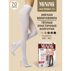 Колготки MiNiMi Multifibra, 70 den, размер 3, bianco