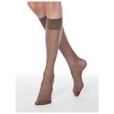 Гольфы Conte elegant, комплект, 20 den, 2 пары, размер 23-25, shade