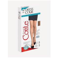 Колготки Conte elegant DRESS CODE 40, р.2, bronz, 40 den, размер 2, бронза