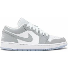 Кроссовки NIKE Air Jordan 1 Low, размер 37.5 EU / 5 US / 6.5 USw, wolf grey