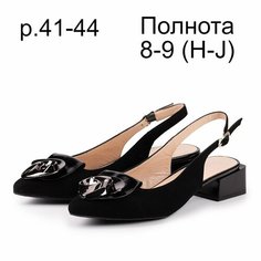 Босоножки BESSERE, размер Стопа 26,8см, черный