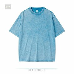 Футболка OFF STREET, размер 42, голубой